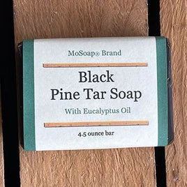Black Pine Tar Soap Eucalyptus