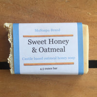 Sweet Honey and Oatmeal Soap
