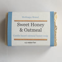 Sweet Honey and Oatmeal Soap