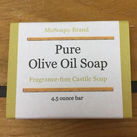 Natural unscented olive oil castile soap