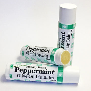 Refreshing Peppermint Olive Oil Lip Balm