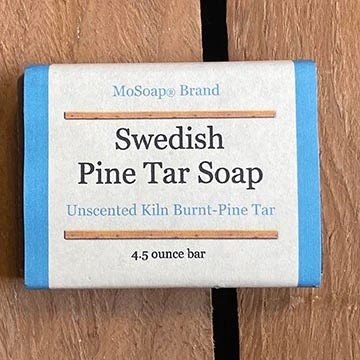 Buy Natural Pine Tar Bar Soap, 5 oz Online France